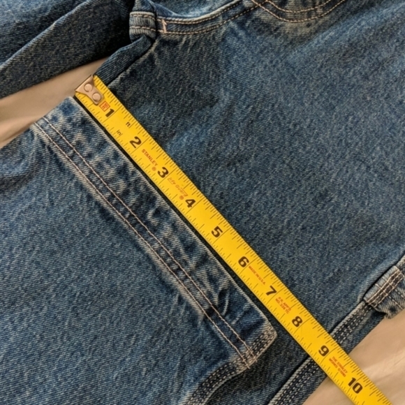 Levi's Ribcage Ankle Utility Straight Leg Jeans - Picture 5 of 13